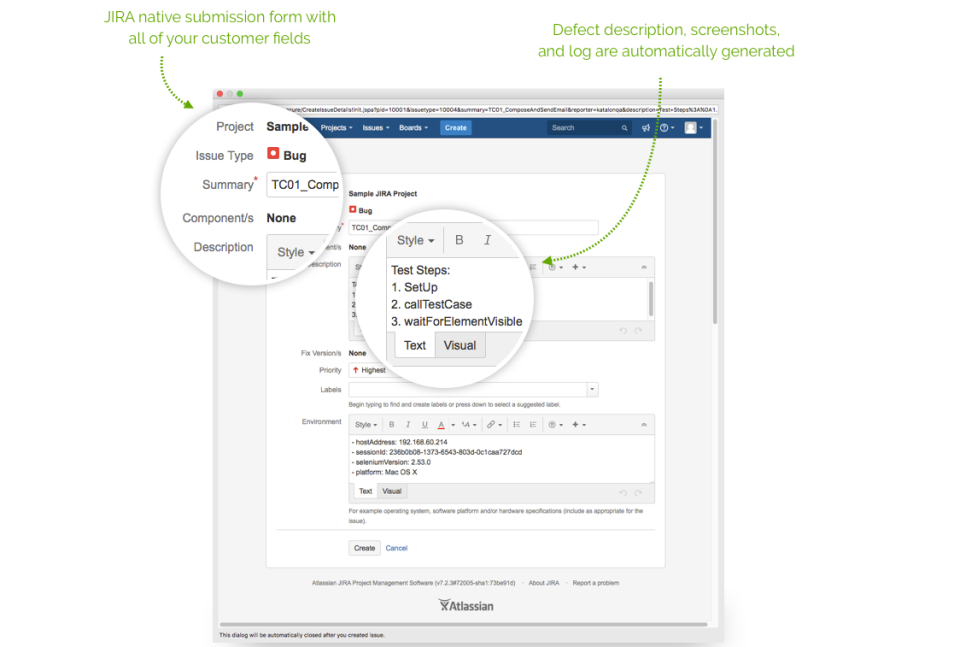 screenshot of Katalon Studio